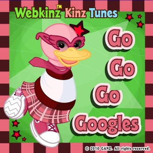 Webkinz™ Kinz Tunes - Go Go Go Googles