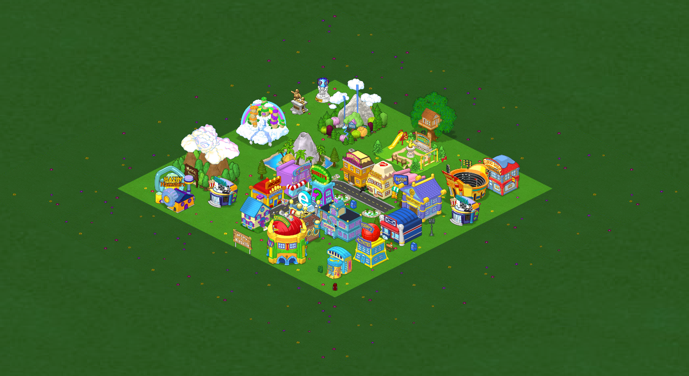 the map of my personal Kinzville